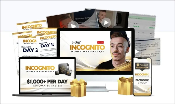 5 Day Incognito Money Masterclass Course