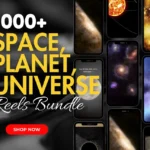 1000+ Space, Planet, Universe Reels